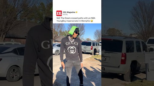 NLE The Great Meets NBA YoungBoy Impersonator