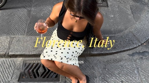 Summer in Florence | Shopping, Museums, & Food