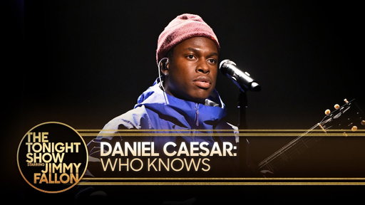 Daniel Caesar: Who Knows | The Tonight Show Starring Jimmy Fallon