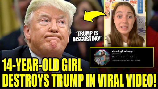 14-Year-Old Goes VIRAL For TAKING DOWN Trump and MAGA