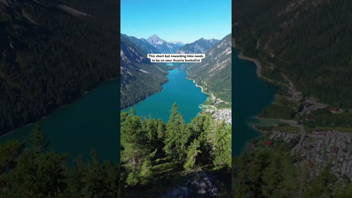 Bucketlist hike you need to do in Austria! 😍 📍 Plansee - Schönjöchl viewpoint #austria #hike #view