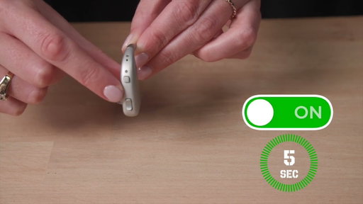 How to turn your Super Power hearing aids on and off