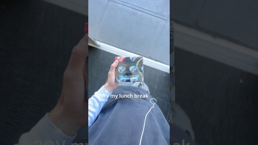 POV I Open a Booster Box on my Lunch Break