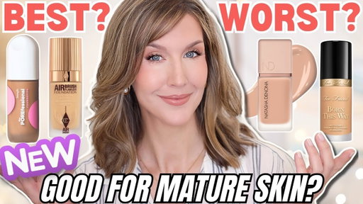 Best & Worst NEW Foundations for Mature Skin | 2025 Foundation Roundup