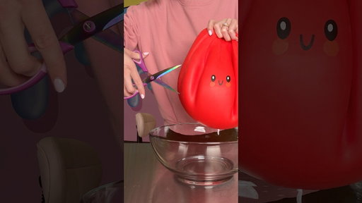 Turning a GIANT Viral Mystery Dumpling Into Slime