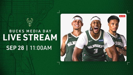 Bucks Media Day Livestream