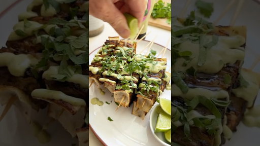 Try our Mexican-flavour twist on the viral tortilla kebabs 🍽 #dinner #shorts