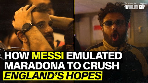 How Messi Emulated Maradona To Crush England’s Hopes