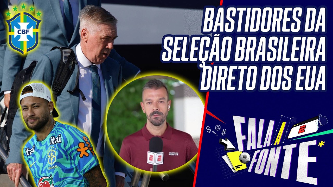 ACESSO RESTRITO E MAIS: BASTIDORES DA SELEÇÃO BRASILEIRA DIRETO DOS EUA COM PEDRO IVO