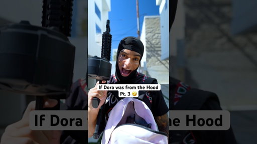 If Dora was from the Hood Pt. 3‼️🤣 #comedyshorts #sketchcomedy #snl
