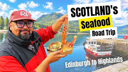 Scotland's Seafood Road Trip 🏴󠁧󠁢󠁳󠁣󠁴󠁿🦞| From Edinburgh to the Scottish Highlands