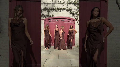 The Perfect Chocolate Brown Dress for Wedding Season 🤎