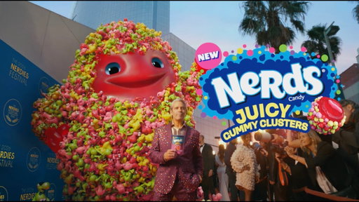 NERDS Juicy Gummy Clusters Big Game Commercial ft. Andy Cohen | Official :15 | 2026