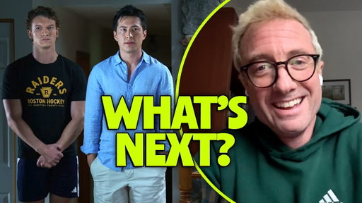 Jacob Tierney discusses where 'Heated Rivalry' is heading in Season 2