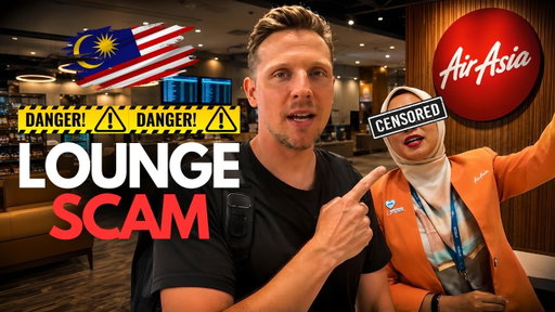 NAUGHTY! Air Asia's Lounge Scam exposed!