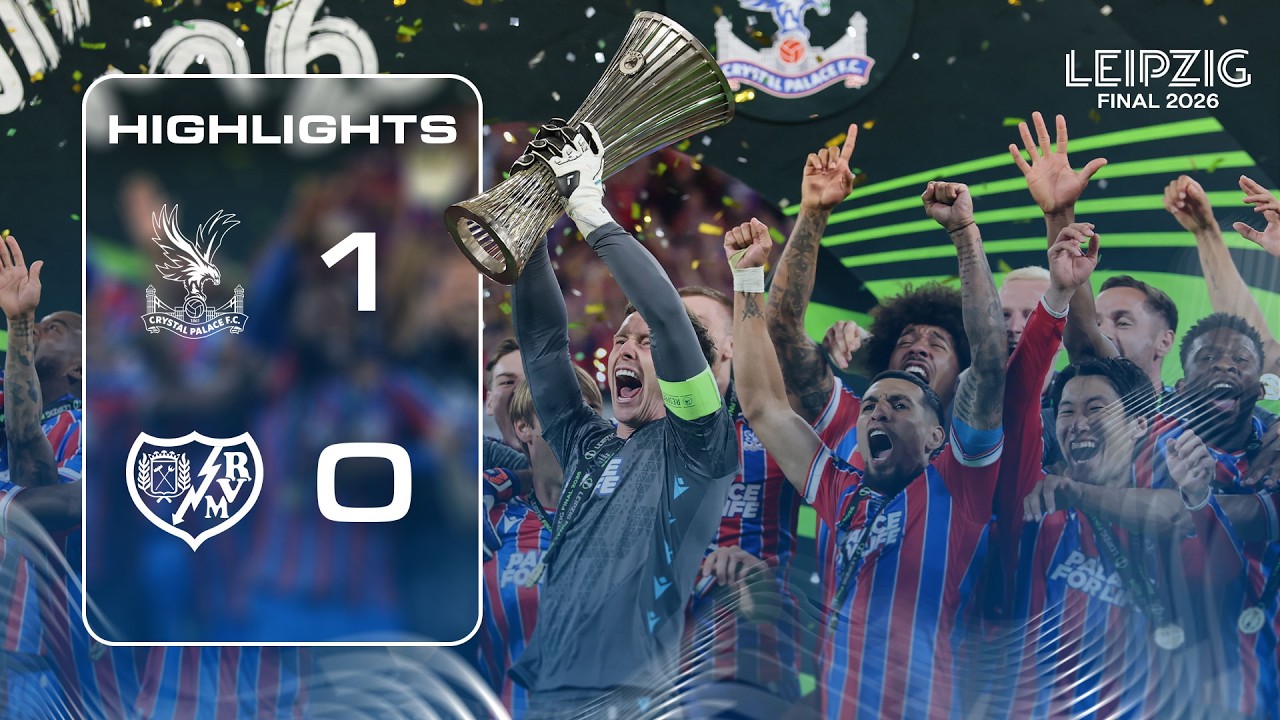 CONFERENCE LEAGUE WINNERS 🏆 Crystal Palace 1-0 Rayo Vallecano | Highlights