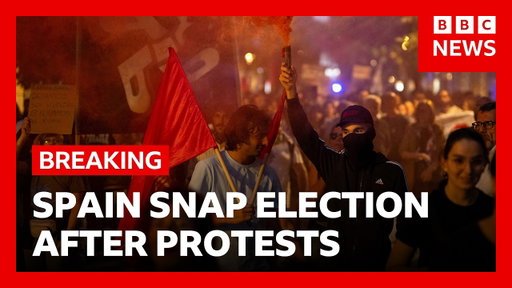 Spain's prime minister calls snap election after housing protests | BBC News