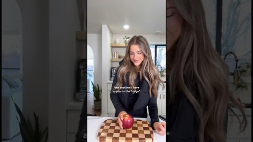 *me anytime I have apples in the fridge* #healthyrecipe #healthysnacks #easyrecipe