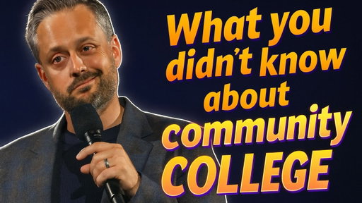 What you didn't know about community college | Nate bargatze