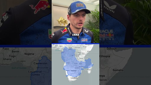 Max’s geography knowledge strikes again 🌍 #F1 #RedBullRacing