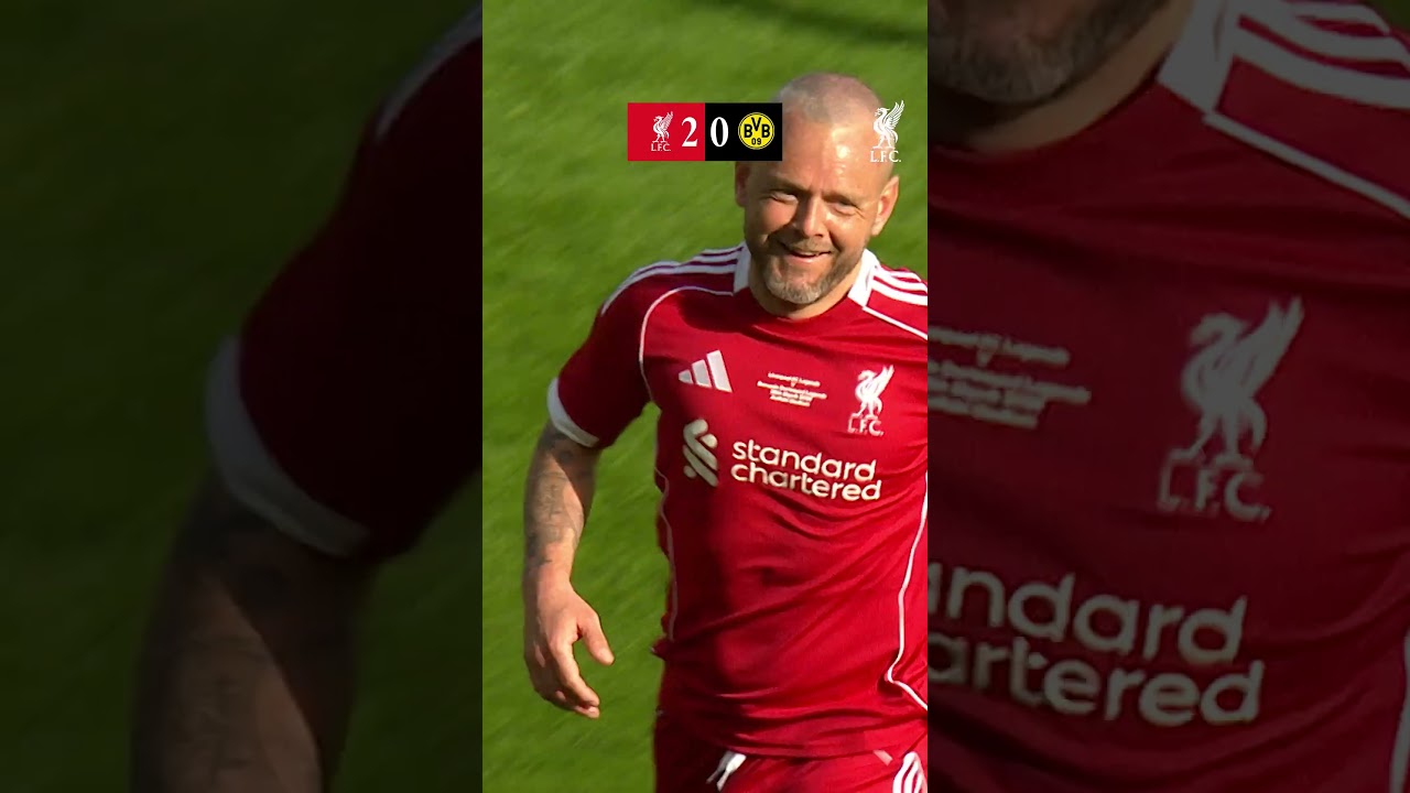 LFC Legends 2-2 Dortmund Legends Highlights!
