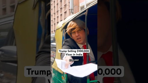 Trump selling $100,000 Visas in India