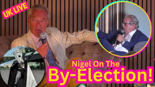 MUST SEE as Nigel Farage surprises Mike Graham at his live show in Clacton.