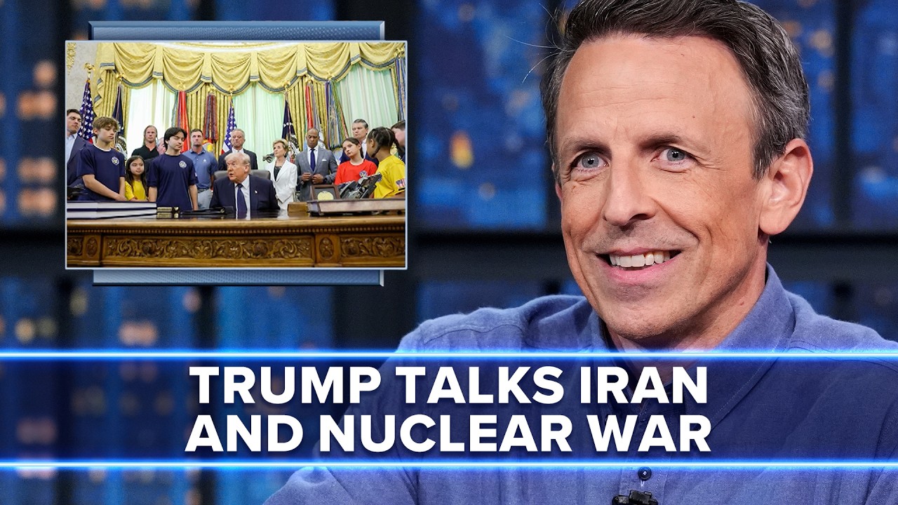 Trump Talks Iran and Nuclear War at White House Event for Kids