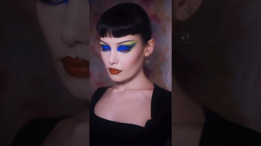 the bluest of blues #makeup