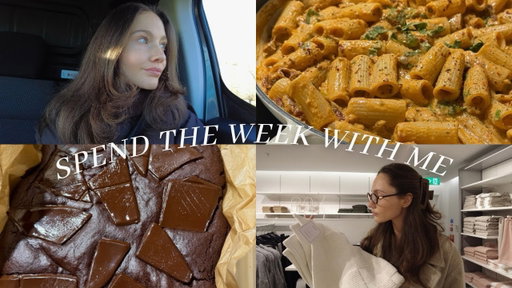 WEEKLY VLOG! | brand events  | baking brownies| supplement routine