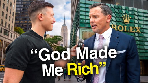 Asking NY Billionaires If They Believe in God!