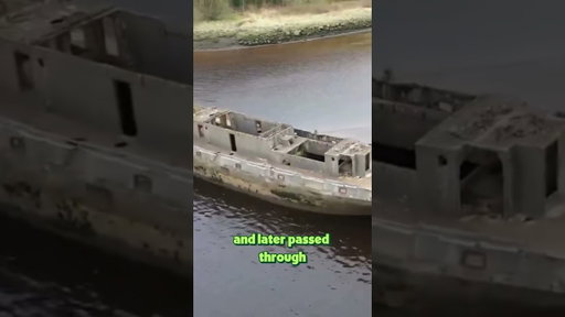 Only in Ireland will you find a concrete boat!