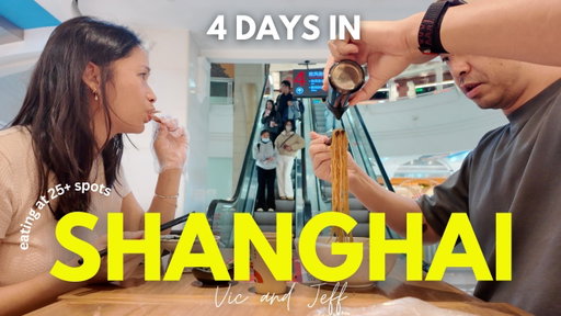 Shanghai - 4 days, 28 spots. Eating like locals