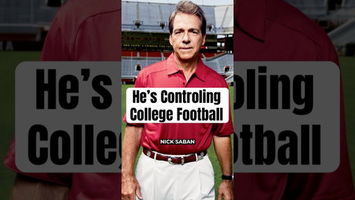 Nick Saban Decides the CFB Playoff Winner