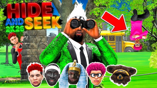EXTREME HIDE & SEEK IN THE *NEW* NBA 2K26 CITY!