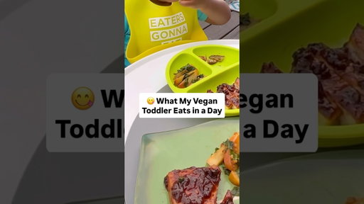 What My Vegan Toddler Eats in a Day - Episode 11 🌱
