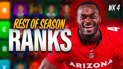 Rest Of Season Fantasy Football Rankings (Every Position)