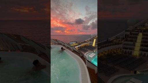 MSC World Europa didn’t come to play, talk about above average pool views 😍