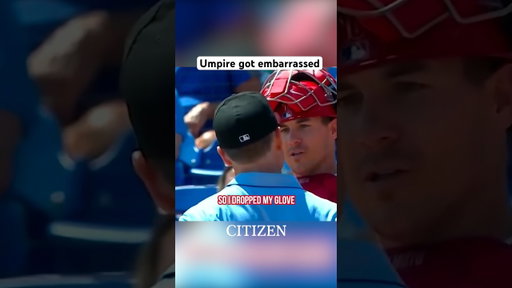 Umpire got embarrassed so he ejected Phillies catcher JT Realmuto, a breakdown