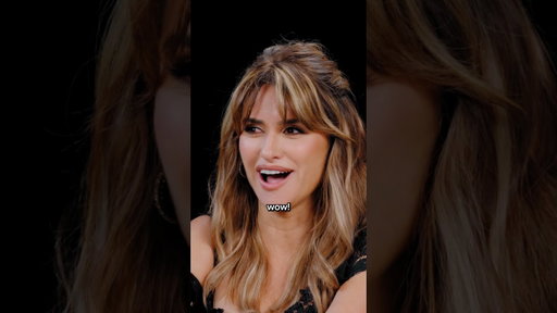 Penélope Cruz on Hot Ones NOW!