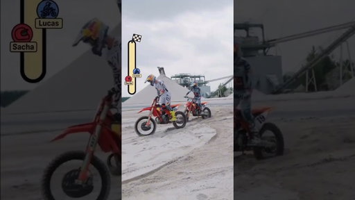 Coenen Brothers doing the Redbull challenge « who can go the slowest » #dirtbike #motocross