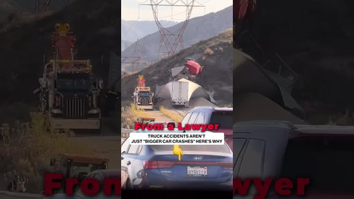 Why Truck Accidents Are a Different Category