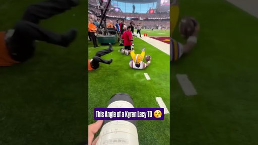 This POV Touchdown is INSANE 🤯