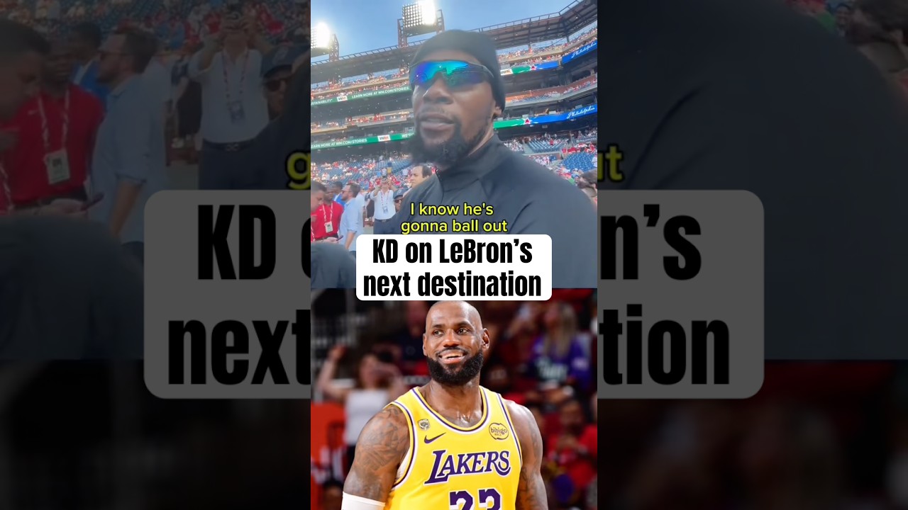 Kevin Durant knows LeBron still has a lot left in the tank 🙌