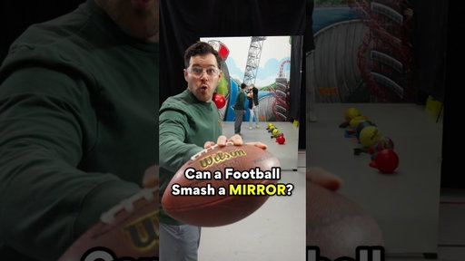Which Ball Smashes a Giant Mirror?? 🪞💥