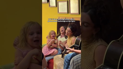 ⁠What a special way to celebrate Stella Lefty’s Opry debut