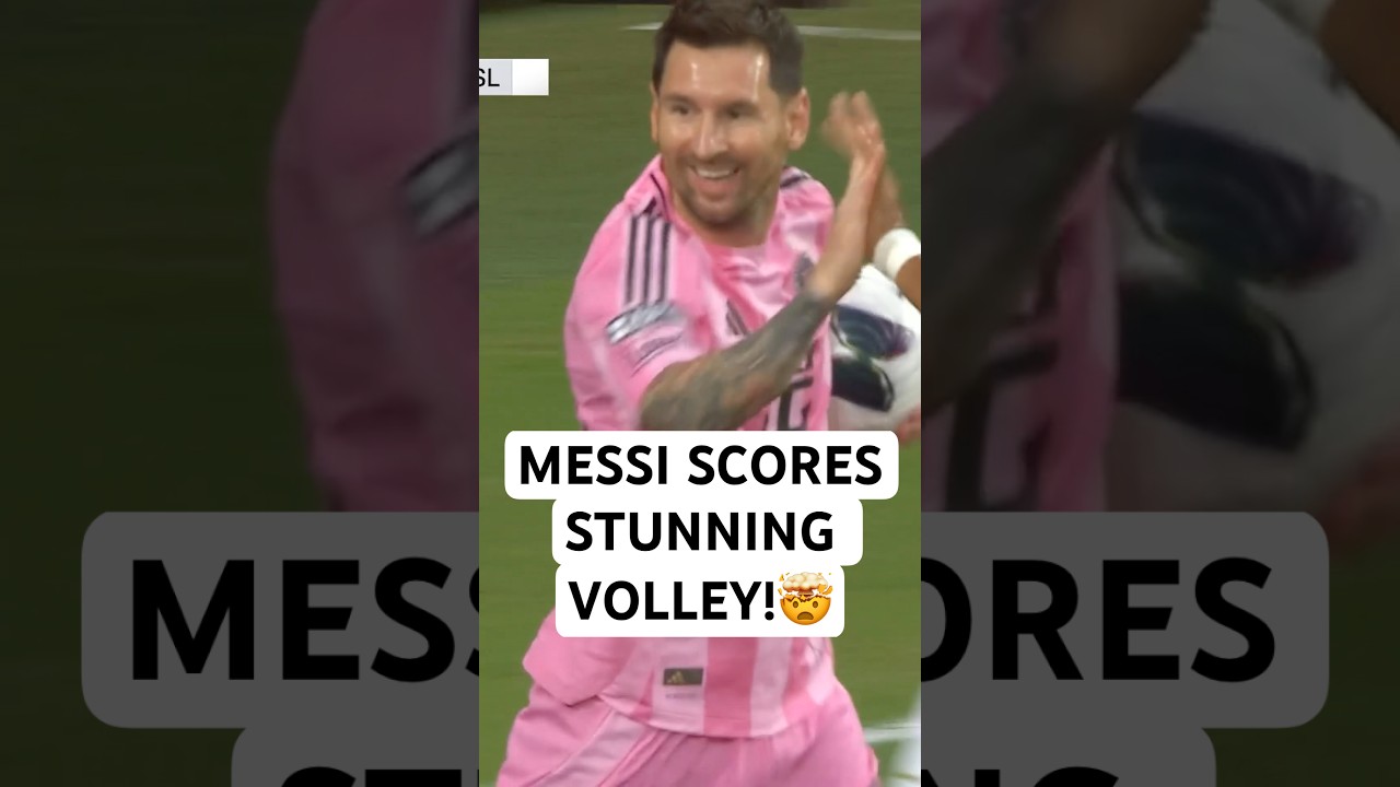 Lionel Messi👏 BACK ON THE SCORESHEET for Miami!!