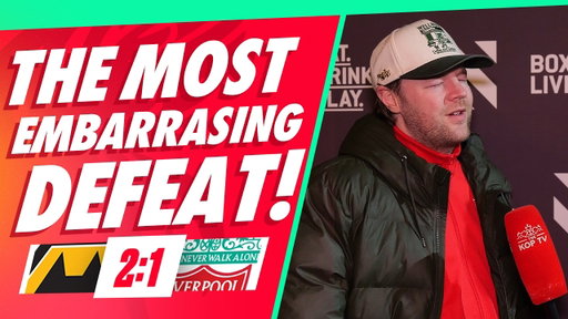'THE MOST EMBARRASING DEFEAT!' | Wolves 2-1 Liverpool | AGT | Fan Cam