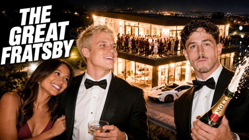 We Threw A Great Gasby Party
