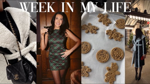 WEEK IN MY LIFE in the CITY | a busy holiday season in NYC! baking, running + parties🗽🧣🎄❄️